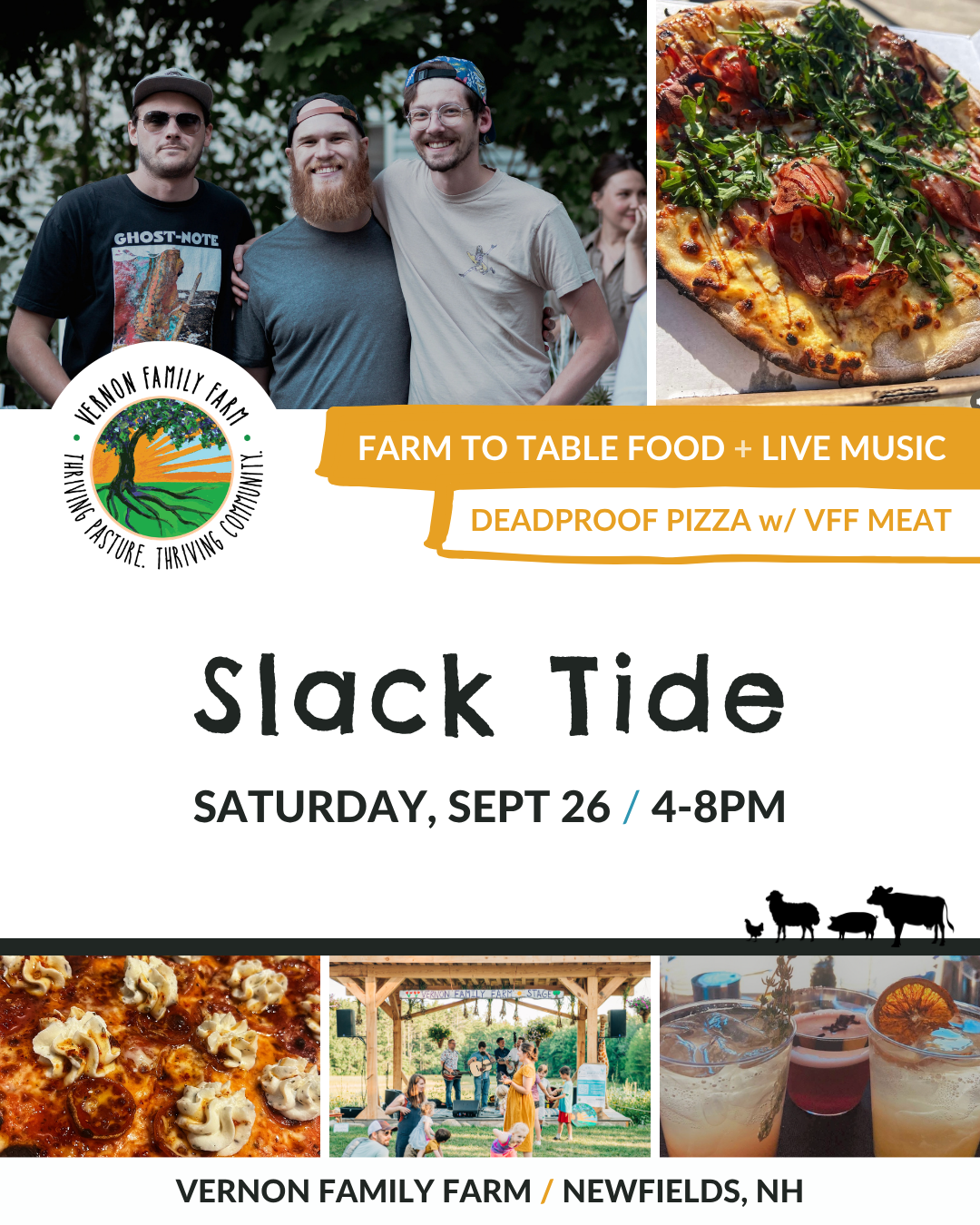 Slack Tide | 9/26/2026 | Vernon Family Farm